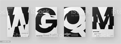 Abstract Poster Design Collection Stock Illustration - Download Image Now - Abstract, Art, Book ...