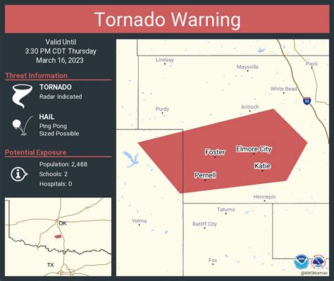 Oklahoma Tornadoes 🌪️ on Twitter: "RT @NWStornado: Tornado Warning ...