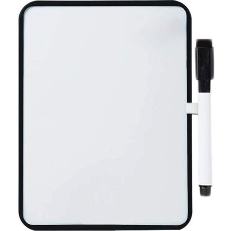 Ixir Small Dry Erase White Board, Ixir 6.5" x8.25" Magnetic Whiteboard for Wall, Portable Mini ...