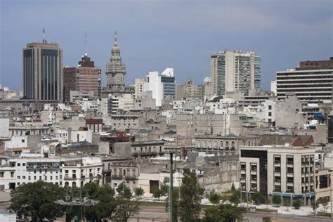 Skyline of Montevideo editorial image. Image of montevideo - 73675545