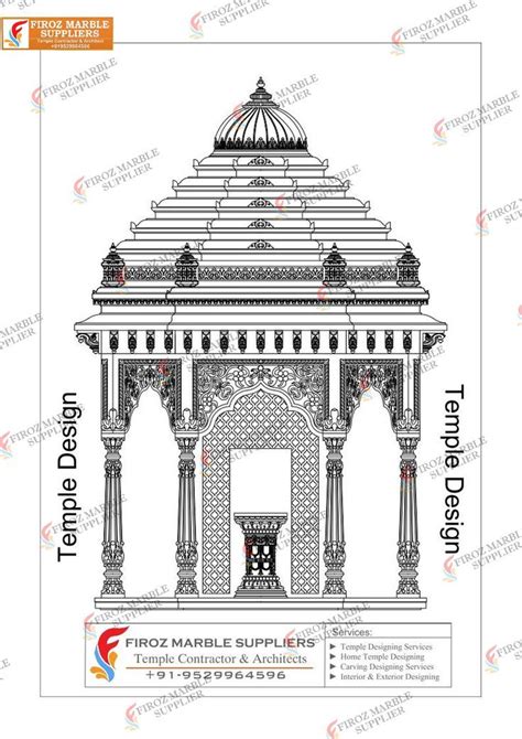 Pin on Temple drawing, dwg,