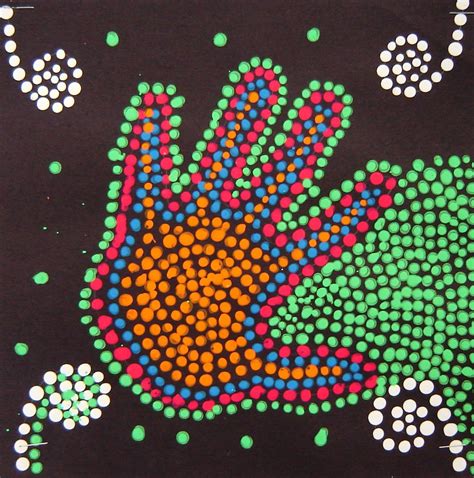 14.JPG (JPEG-afbeelding, 1247x1259 pixels) - Geschaald (58%) | Kindergarten art, Aboriginal dot ...