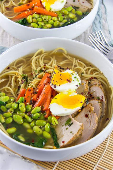 How to Make an Easy Pork Ramen Bowl - Make and Takes