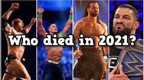 20 WWE Wrestlers Who Died in 2021