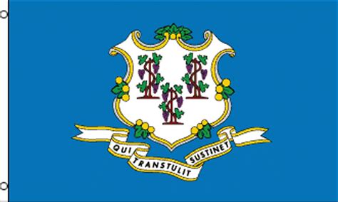 Connecticut State Flag - State Flags, Connecticut Flag, A1 Flags and ...