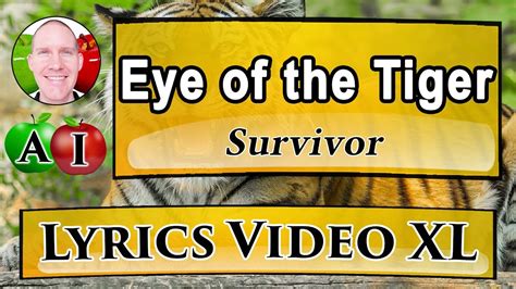 🍏 Eye of the Tiger (Lyrics) – Survivor ~ Learn English with songs & song lyrics - YouTube