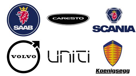 Swedish car brands – manufacturer car companies, logos