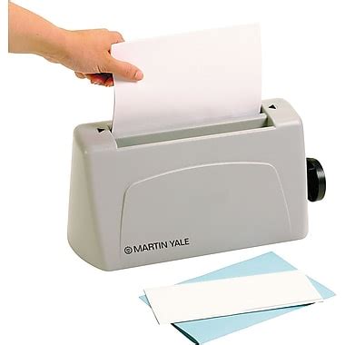 Martin Yale P6400 3-Sheet Dual-Fold Letter Folder | Staples®