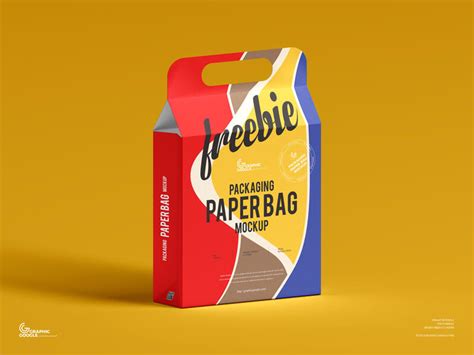 Packaging Paper Bag Free Mockup – FreeMockup