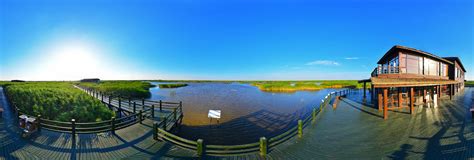 20130901 plank road at Dongtan wetland park in summer1 360 Panorama ...