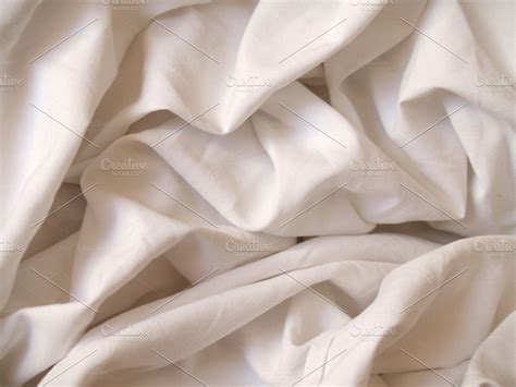 white wrinkled sheet | High-Quality Abstract Stock Photos ~ Creative Market