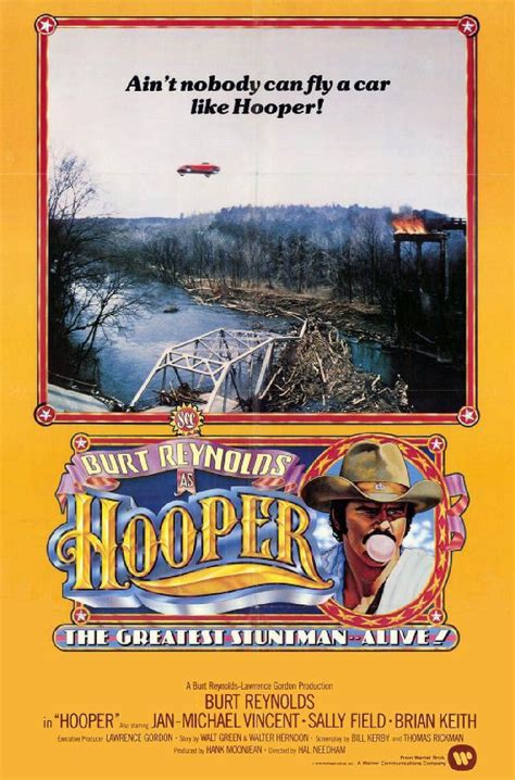 1978 Hooper | Hooper movie, Movie posters, Burt reynolds