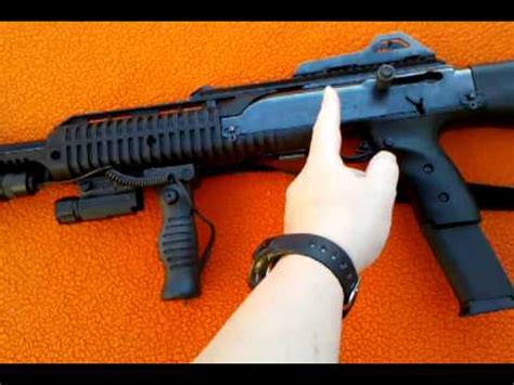 Hi-Point Review 995TS 9mm Luger Rifle With Accessories - YouTube