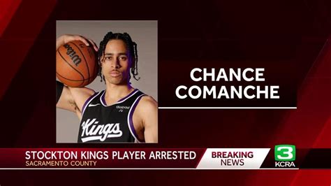 Stockton Kings player Chance Comanche arrested, released from team