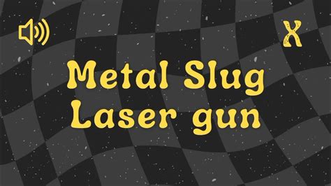 Metal Slug Laser Gun - Sound Effect No Copyright - YouTube