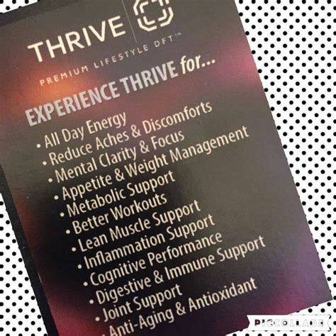 Thrive Can Help | Thrive promoter, Thrive life, Thrive shakes