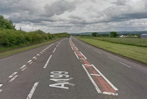 Road smash on A1 near Edinburgh sees major road locked down by cops as emergency services rush ...