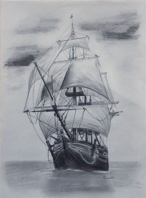 Elena Whitman. Oil painting and graphite/pencil drawing | Boat drawing ...