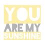 You Are My Sunshine lyrics poster | Zazzle.com