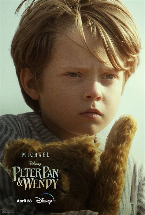 Jacobi Jupe as Michael Darling in "Peter Pan & Wendy" Poster | Peter Pan & Wendy: Trailer, Cast ...