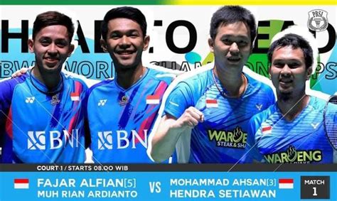 LINK Live Streaming BWF World Championship 2022 Semifinal Hari Ini: The ...