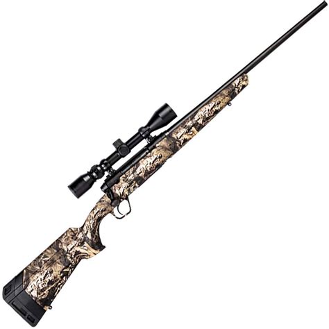 Savage Arms Axis XP Camo With Weaver Scope Black Bolt Action Rifle - 22-250 Remington - Mossy ...