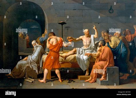 Socrates paintings hi-res stock photography and images - Alamy