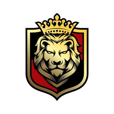 Premium Vector | Modern lion head logo design vector illustration