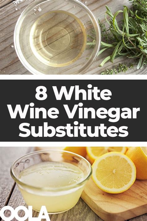 8 White Wine Vinegar Substitutes To Use In A Pinch | White wine substitute, White wine vinegar ...