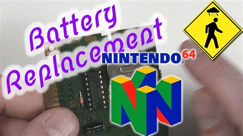 N64 Games Battery Replacement - YouTube