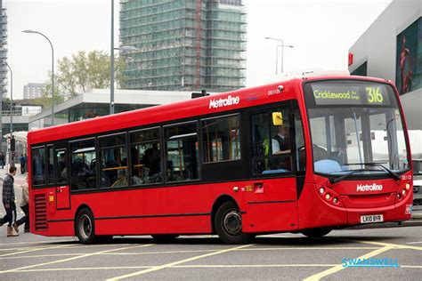 London Bus Routes | Route 316: Cricklewood, Bus Garage - White City