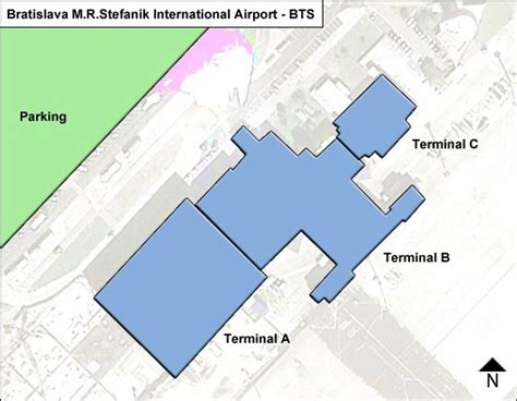 Bratislava Airport Terminal B Interactive Map & Guide