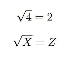 How to write the square root symbol in LaTeX? 2024