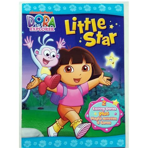 Dora The Explorer Activity and Story Book - Little Star, Hobbies & Toys, Books & Magazines ...