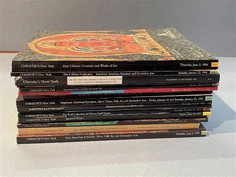 16 Christie's Auction Catalogs