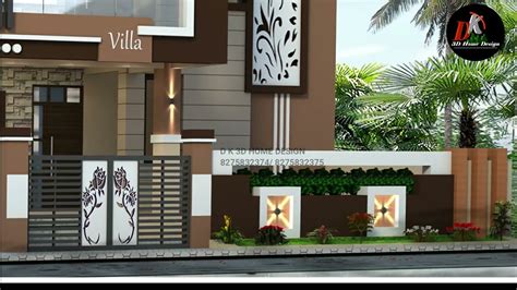 Modern Boundary Wall Designs 2022 | Latest Compound Wall Designs | DK ...