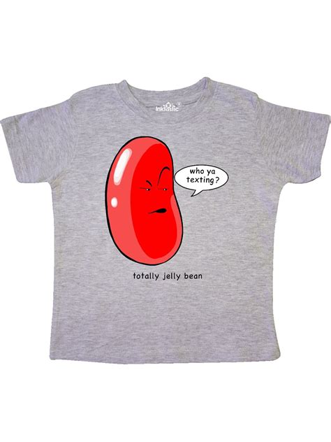 INKtastic - Easter Totally Jelly Bean Jealous Red Jelly Bean Toddler T-Shirt - Walmart.com ...