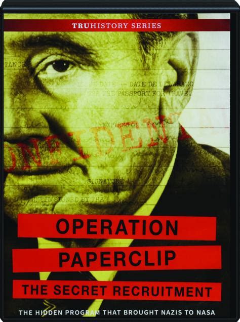 OPERATION PAPERCLIP: The Secret Recruitment - HamiltonBook.com