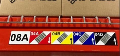 Warehouse Pallet Rack Labels – All Barcode Systems