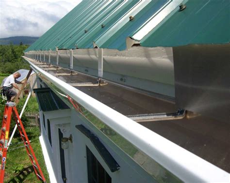 Commercial Rain Gutters Vermont and New Hampshire - Oversized gutters VT & NH Businesses