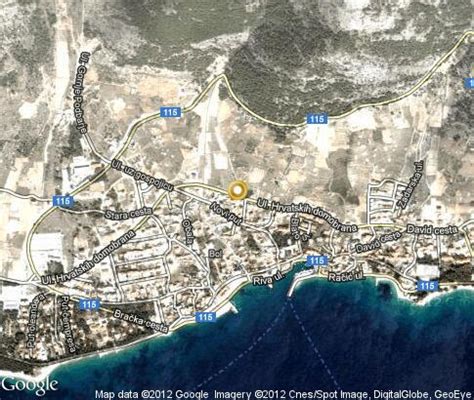 Bol: video, popular tourist places, Satellite map - Brač - Croatia ...