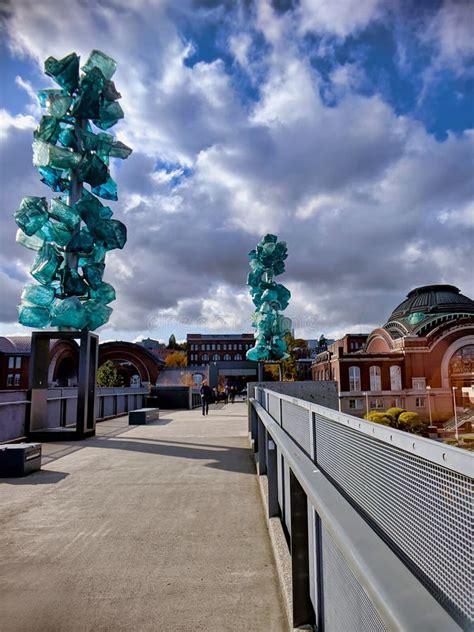 View of the Sky Bridge Leading To the Tacoma Museum of Glass Editorial ...