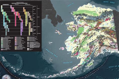 New USGS Geologic Map of Alaska -- https://pubs.er.usgs.gov/publication/gip168 | Geology ...