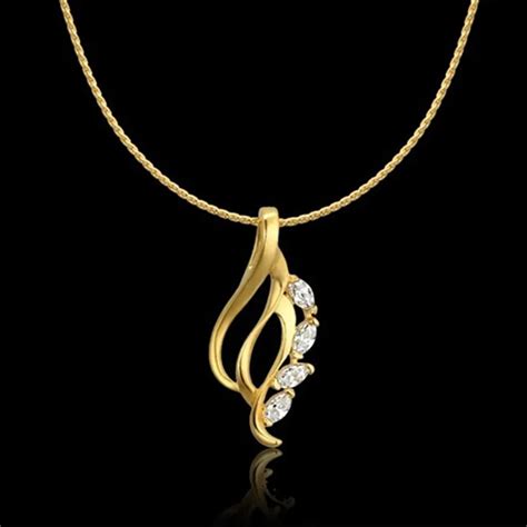 Collier Female Gold Chain For Women Female Gold Color Zircon Forever Love Necklaces & Pendants ...