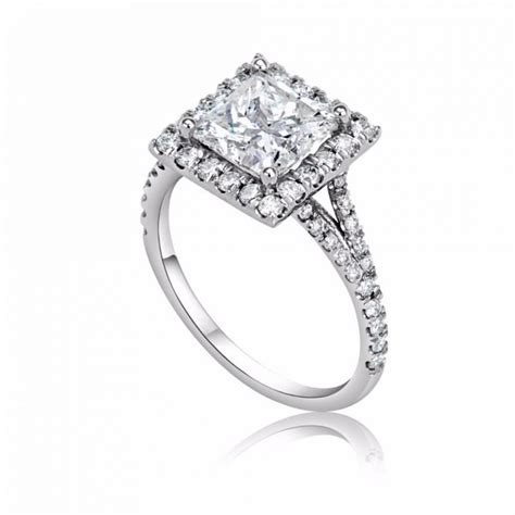 2 Carat Princess Cut Diamond Engagement Ring | Ara Diamonds