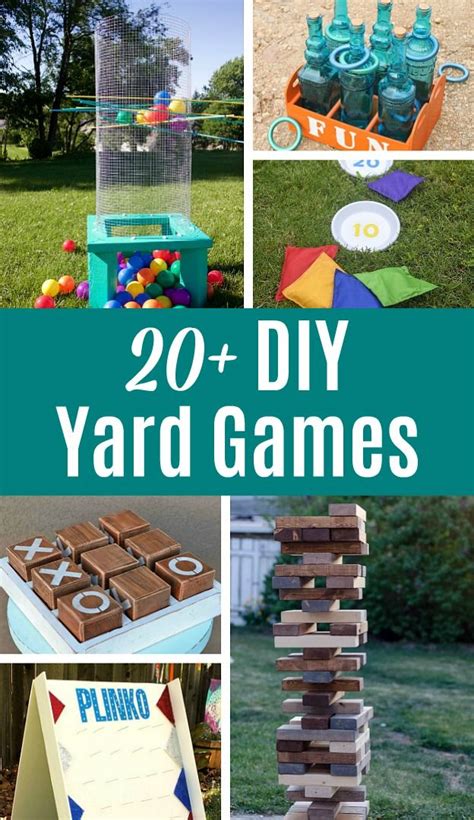 25 DIY Yard Games for the Best Summer Ever | Hello Little Home | Diy yard games, Yard games for ...