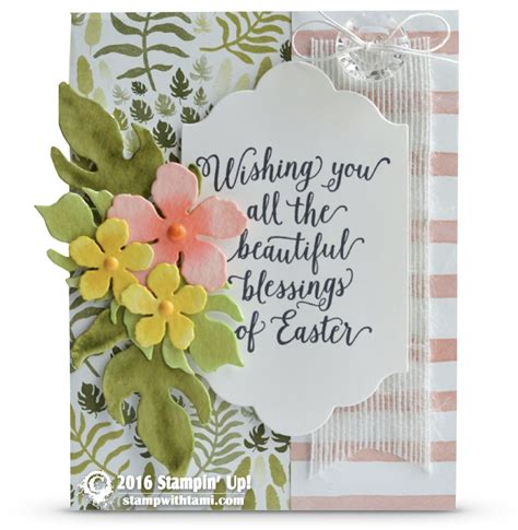 CARD: Wishing You All the Beautiful Blessings of Easter | Stampin Up ...