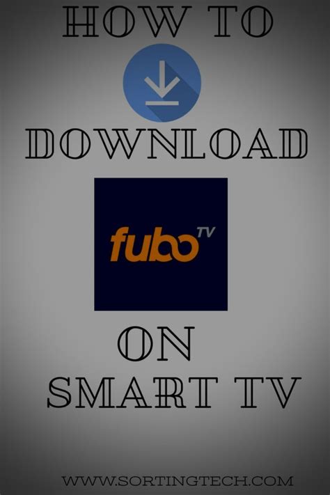 How To Download Fubo TV On Smart TV | Smart tv, Smart televisions, Samsung smart tv