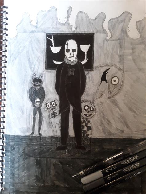 Some Fanart of Gaster and his Followers : r/Undertale