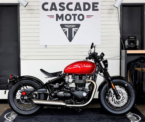 2023 Triumph Bonneville Bobber Red Hopper | Motos America